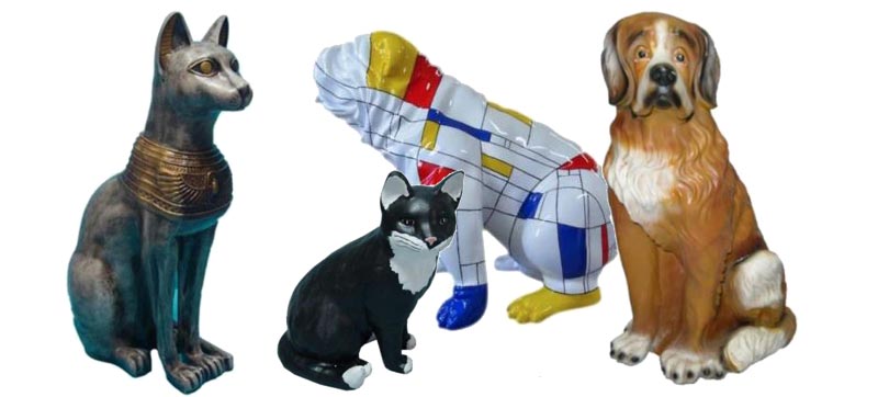 Catalogue des Animaux en résine et Automates.